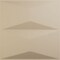 Ekena Millwork 11 7/8in. W x 11 7/8in. H Aberdeen EnduraWall Decorative 3D Wall Panel Covers 0.98 Sq. Ft. WP12X12ABGBE - alternate 1